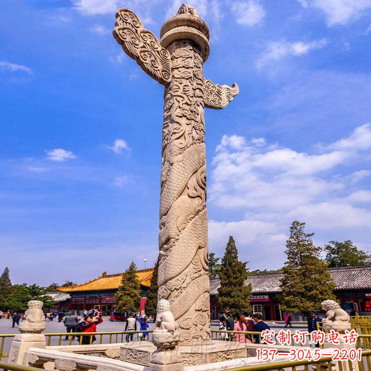 信阳中国华表柱-景区园林景观装饰柱