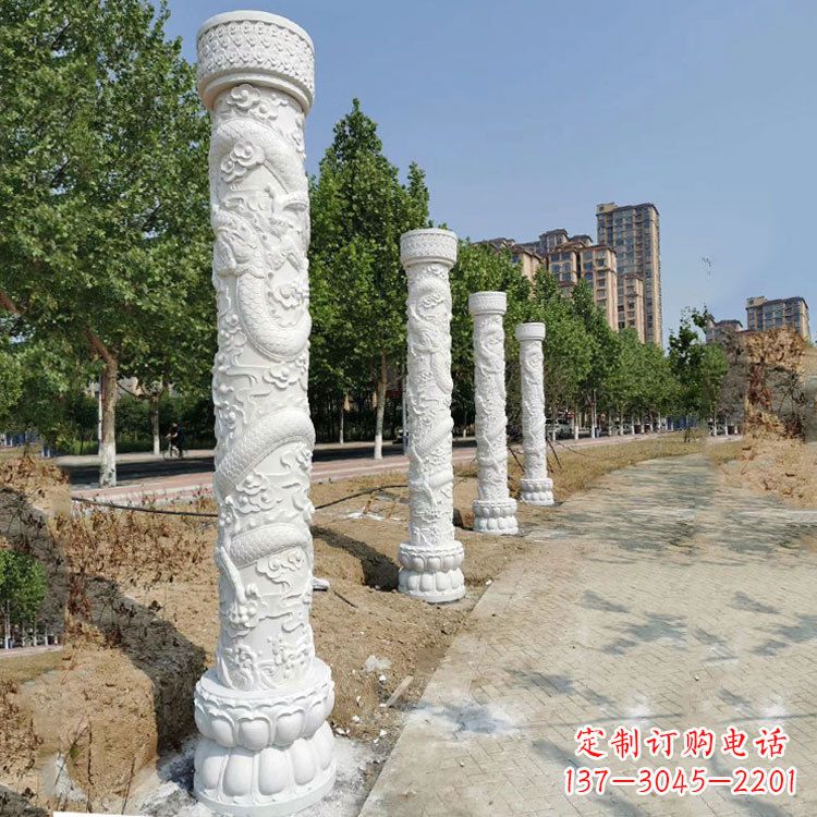 信阳中国龙柱雕刻