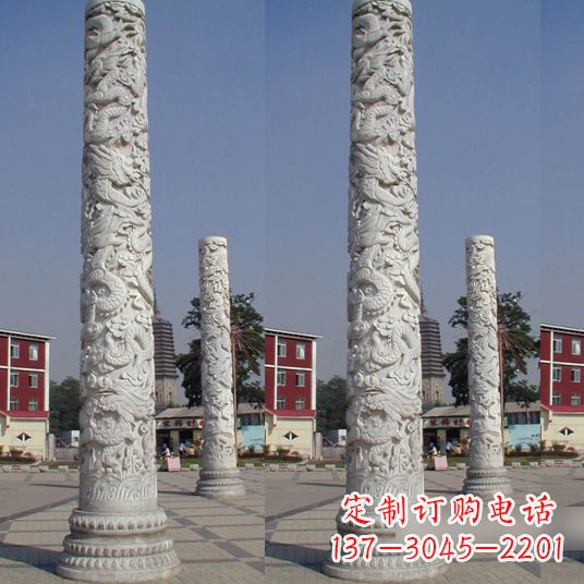 信阳中国龙柱雕塑