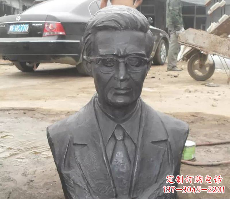 信阳中国名人胸像铜雕