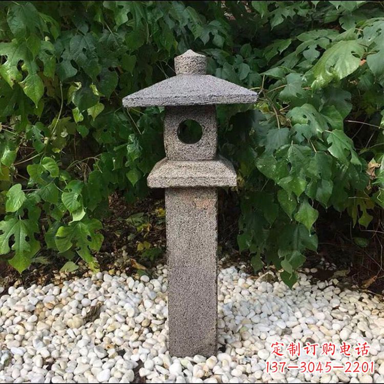 信阳中式复古园林石灯