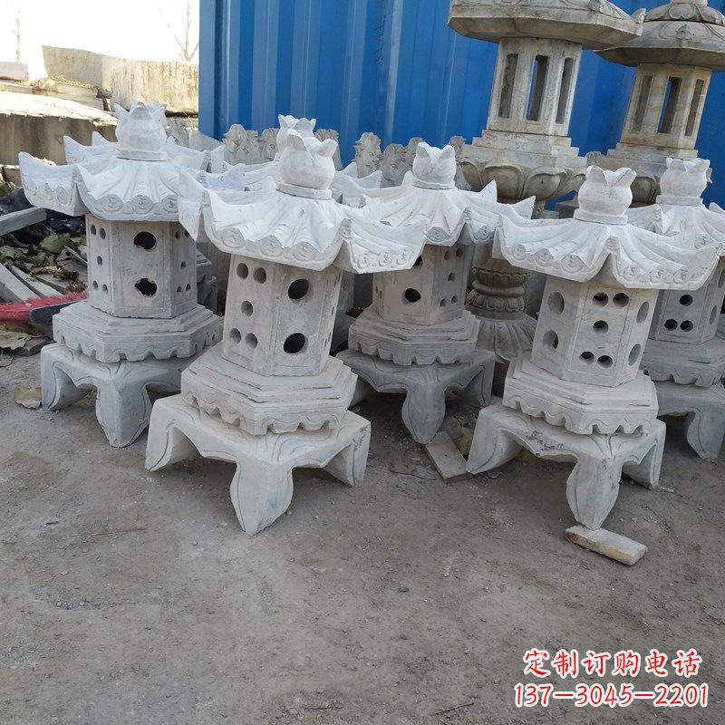信阳中式古代石灯笼