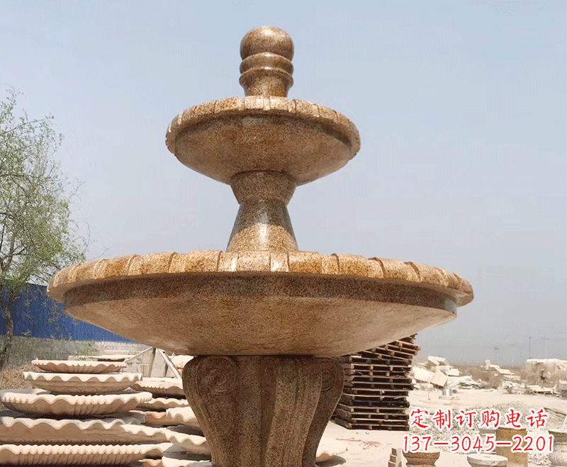 信阳中式石雕喷泉
