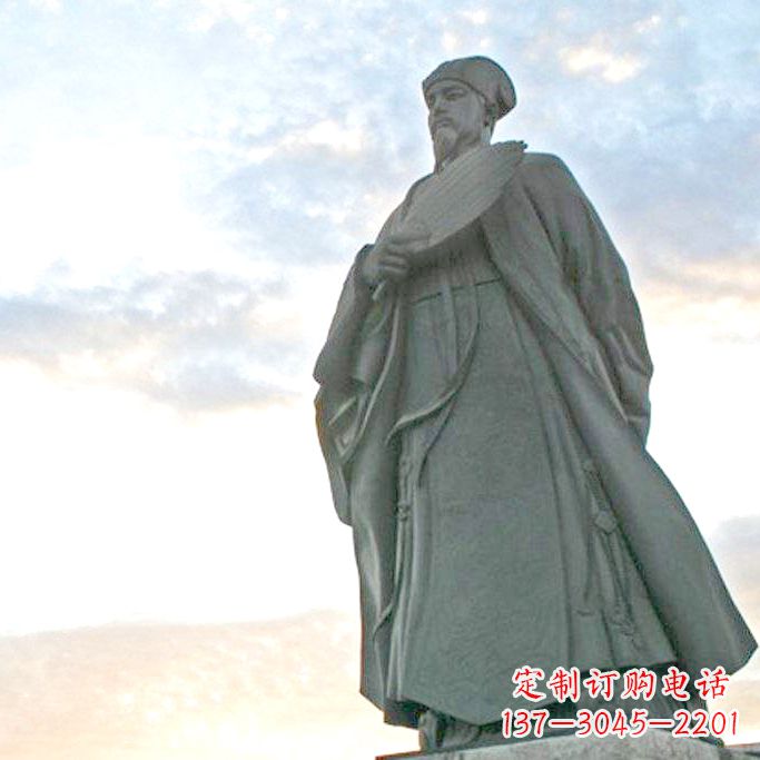 信阳诸葛亮雕塑-三国著名历史人物雕像