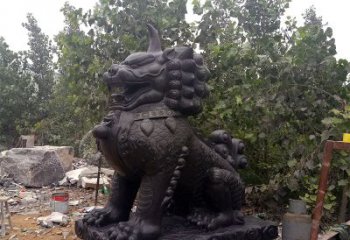 信阳獬豸铸铜雕塑