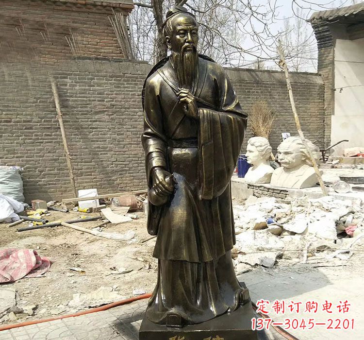 信阳铸铜古代名医华佗