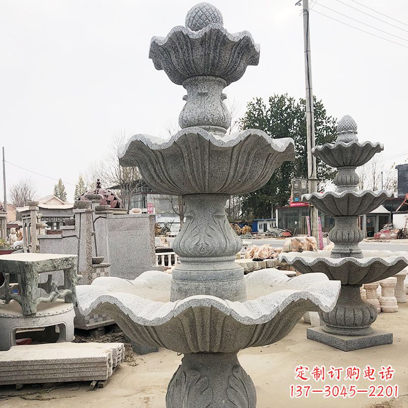 信阳自然石雕流水喷泉